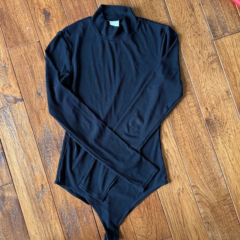 H&M Black Bodysuit Size XS